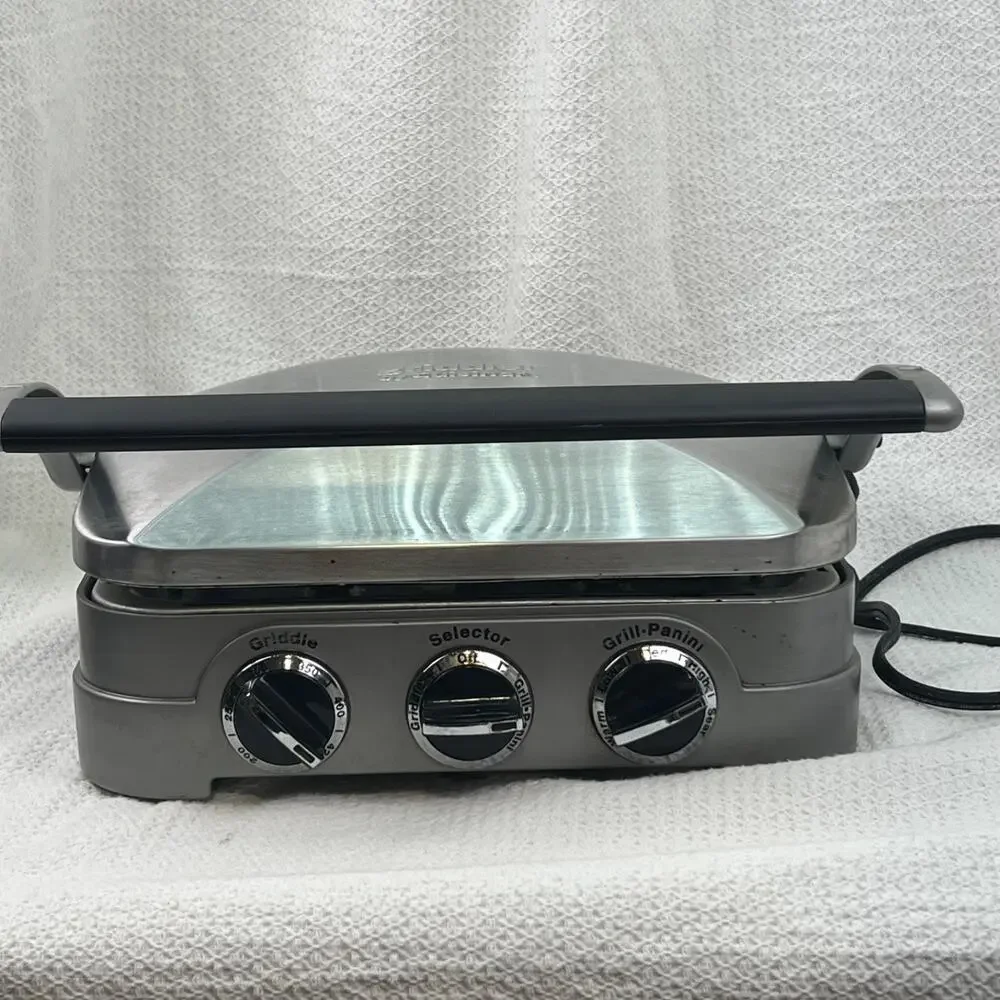 Cuisinart Griddler GR-4 5-in-1 Contact Grill Panini Press Indoor Grill Tested